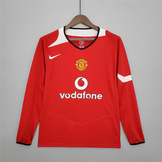 Camisola Retro Manchester United F.C. 05/06 Manga Comprida