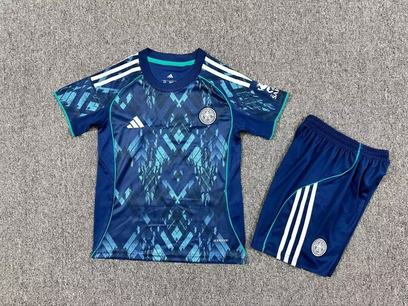 Equipamento Criança Leicester City Alternativo 25/26