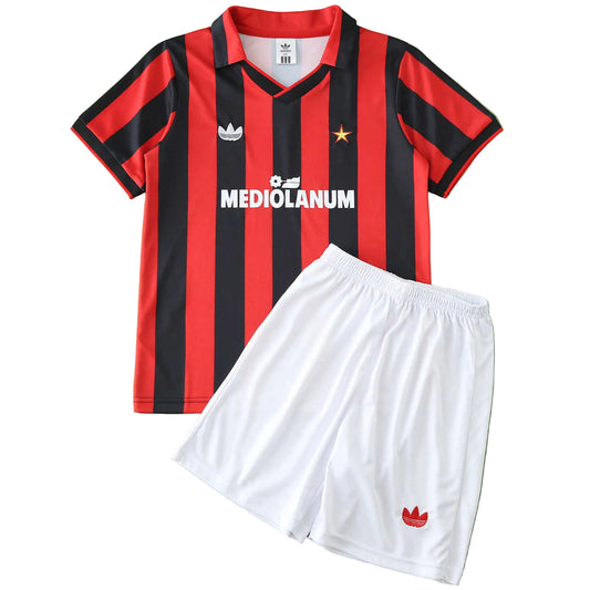 Equipamento Criança Retro AC Milan Principal 90/91