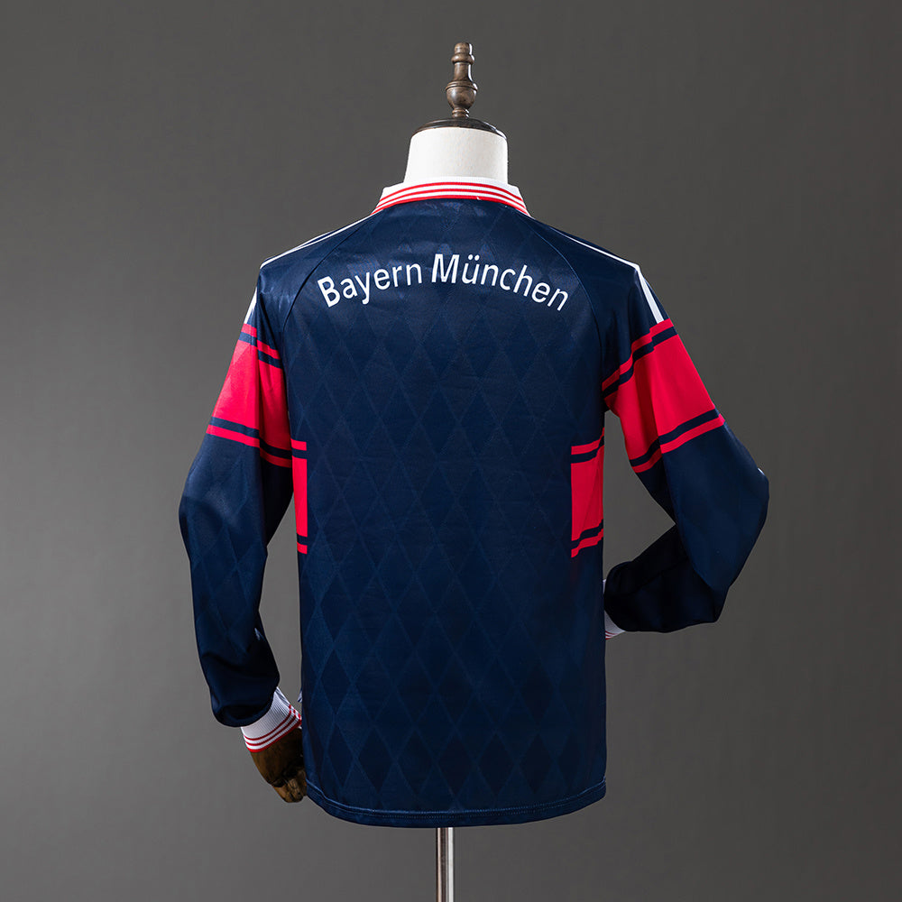 Camisola Retro Bayern Munich Alternativa 1997/98 Manga Comprida