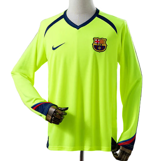 Camisola Retro FC Barcelona Alternativa 05/06 Manga Comprida