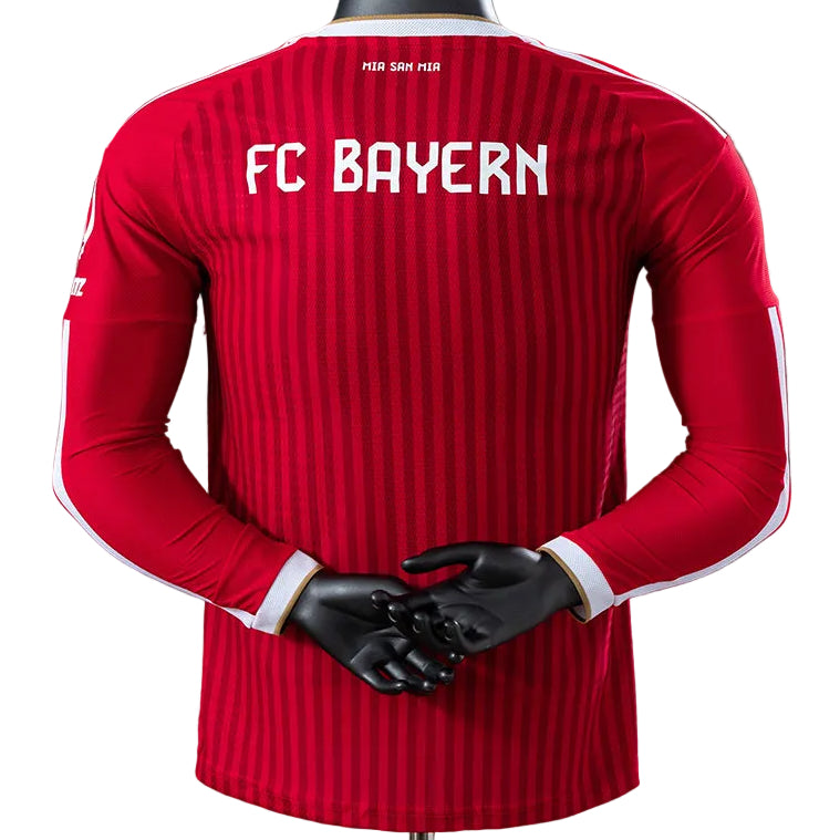 Camisola FC Bayern Munich Principal 26/27 Manga Comprida - Versão Jogador
