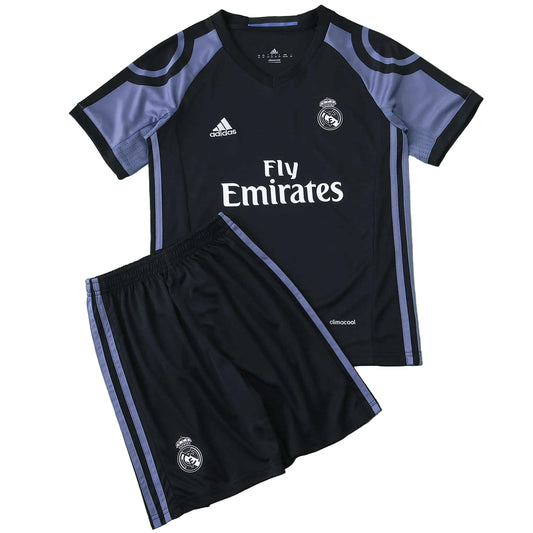 Equipamento Criança Retro Real Madrid CF Terceiro 16/17