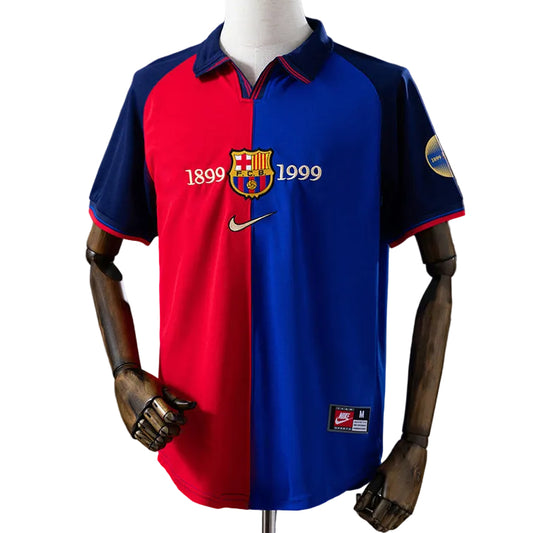 Camisola Retro FC Barcelona Centenária 98/99
