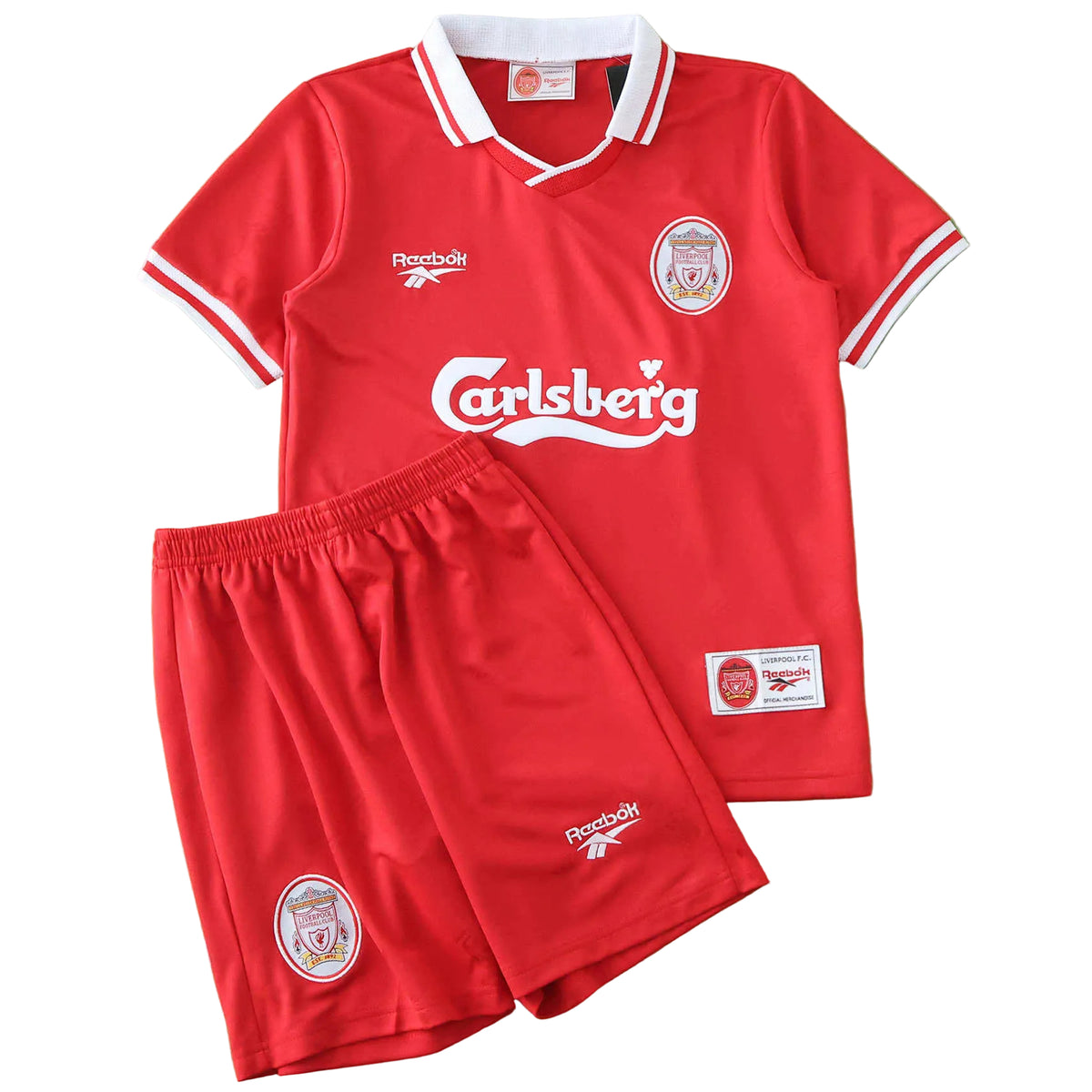 Equipamento Criança Retro Liverpool FC Principal 96/97