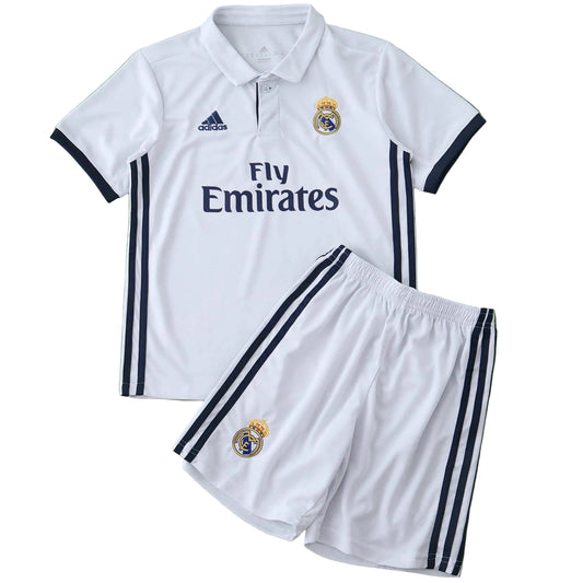 Equipamento Criança Retro Real Madrid CF Principal 16/17