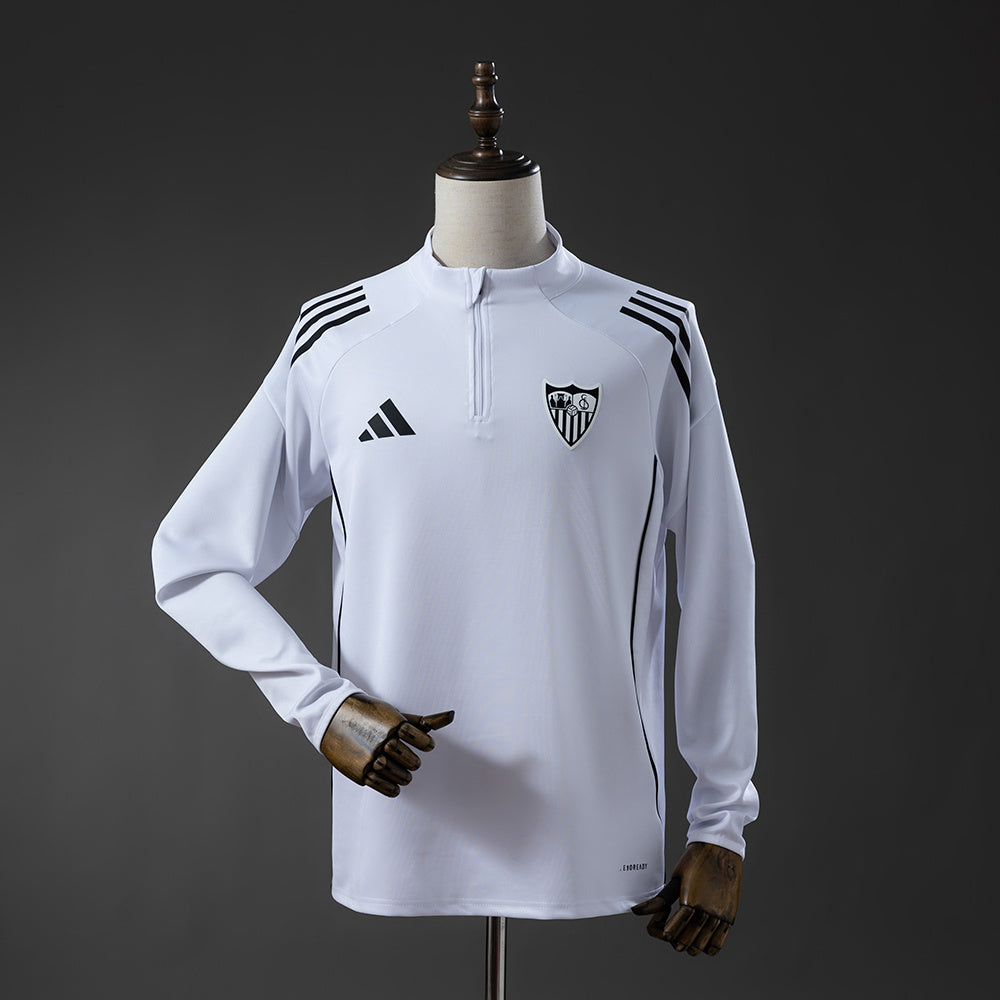 Sweat Treino Sevilla FC 1/2 ZIP 25/26