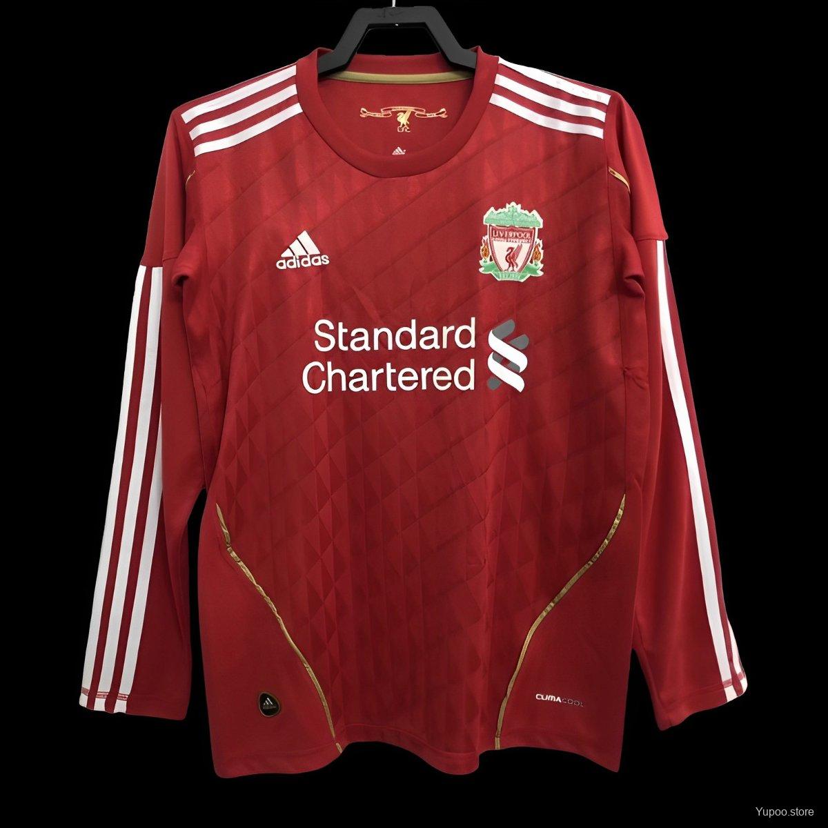 Retro Liverpool 10/11 Manga Comprida