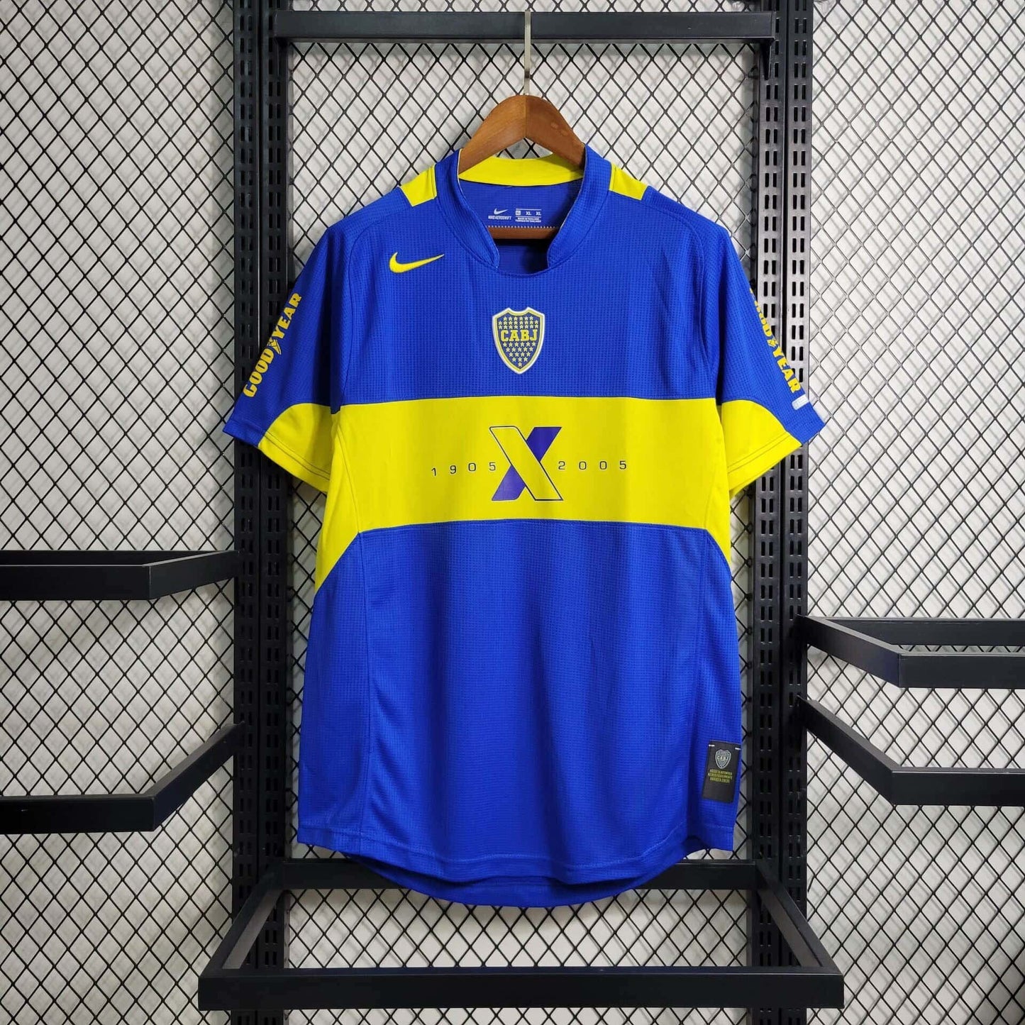 Camisola Retro Boca Juniors 100th Aniversário 2005