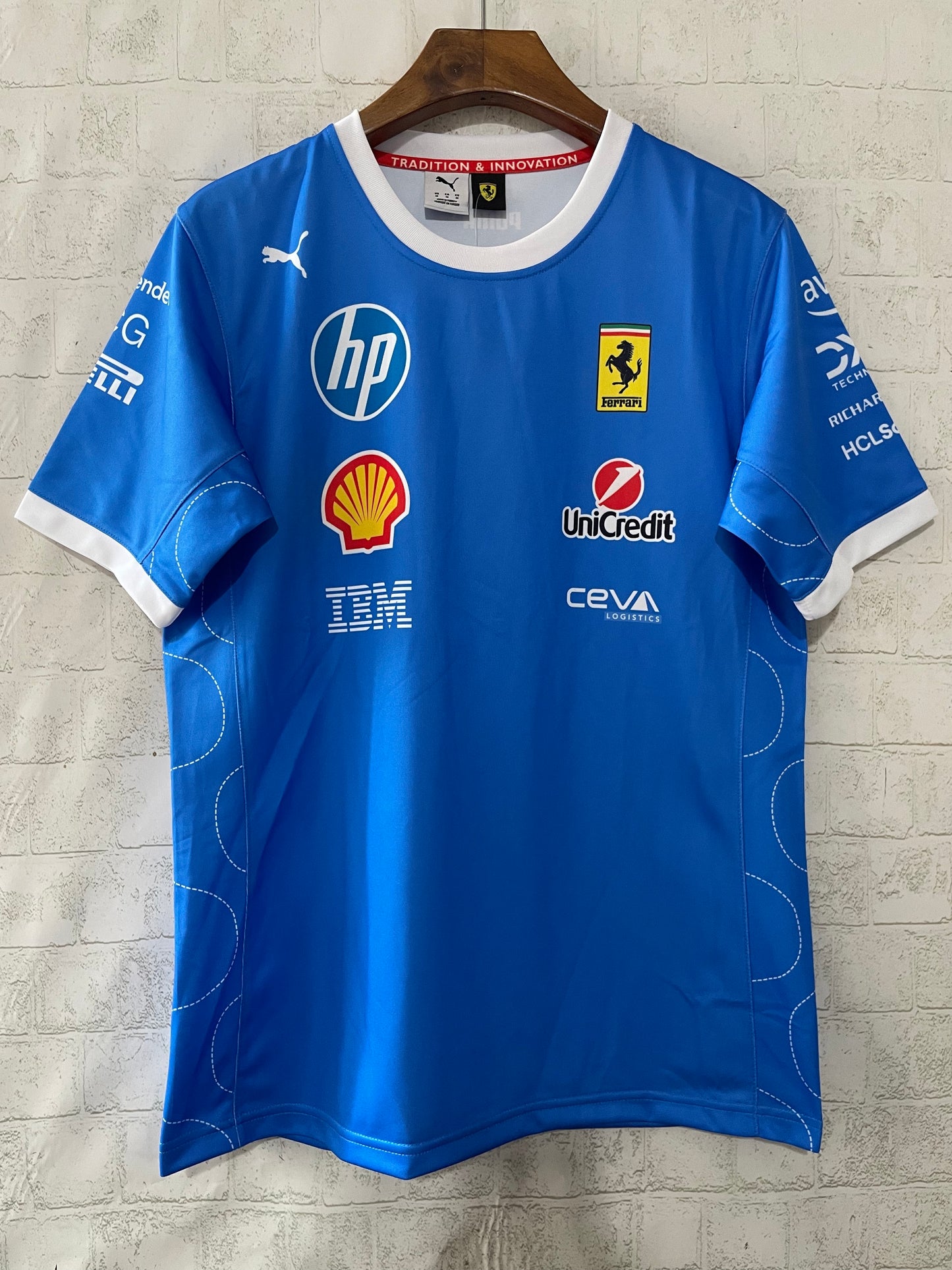 Camisola Scuderia Ferrari 2025 - Edição Monza