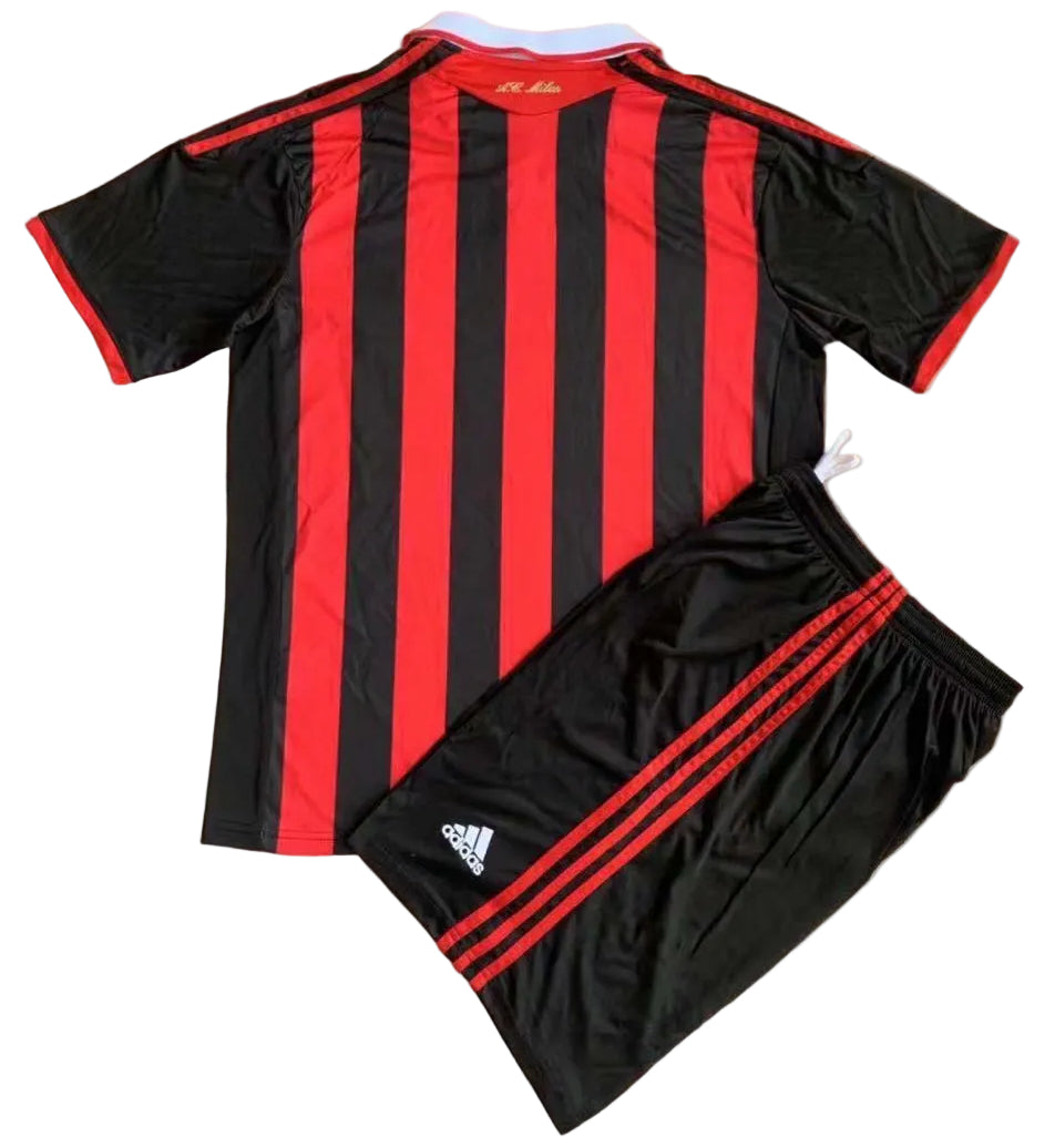 Equipamento Criança Retro AC Milan Principal 09/10