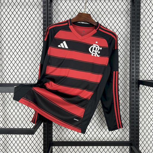 Camisola Flamengo Principal 25/26 Manga Comprida