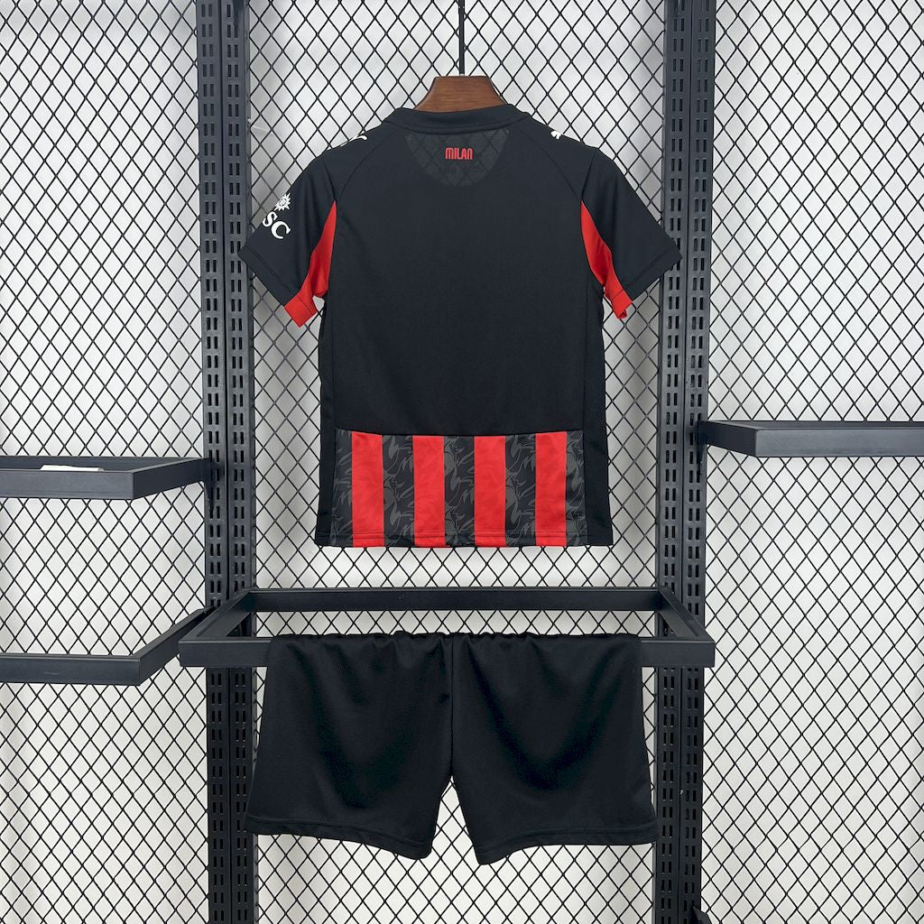 Equipamento Criança A.C. Milan Principal 25/26
