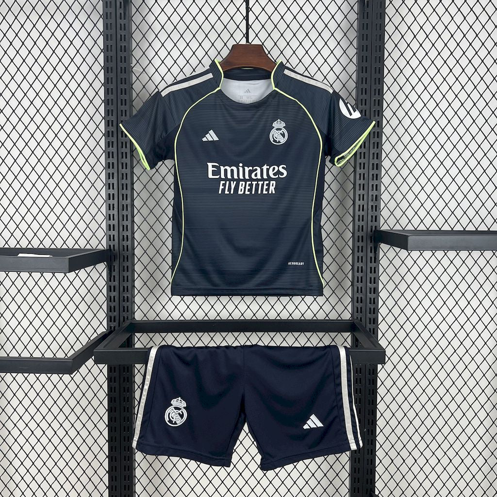 Equipamento Criança Real Madrid Alternativo 2025/26