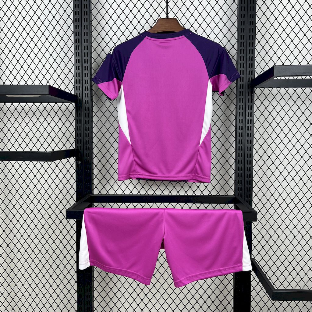 Equipamento Criança Real Madrid Guarda Redes 2025/26