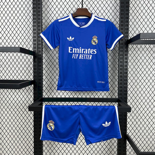 Equipamento Criança Real Madrid Terceiro 2025/26