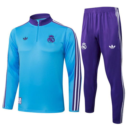 Fato de Treino Real Madrid 25/26 1/2 ZIP