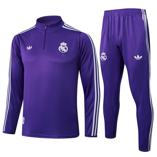 Fato de Treino Real Madrid 25/26 1/2 ZIP