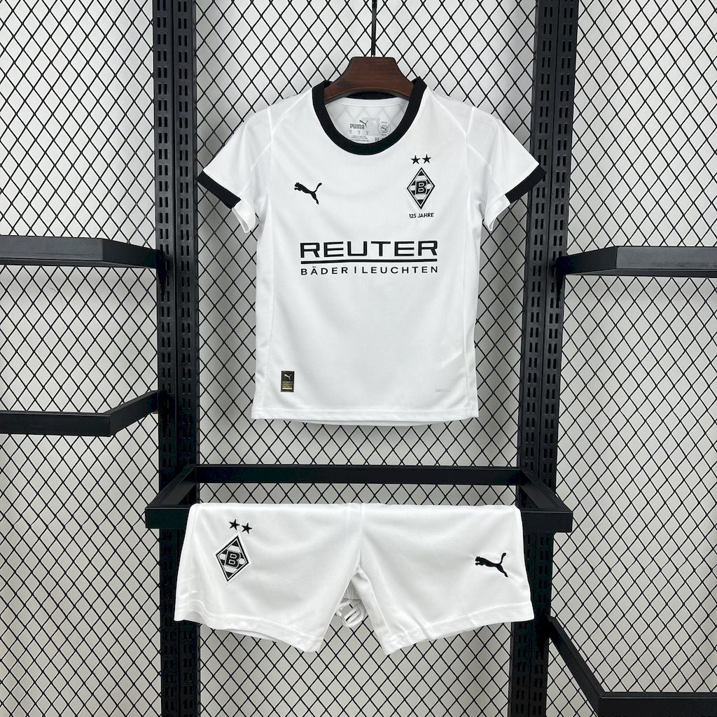 Equipamento Criança Borussia Mönchengladbach Principal 25/26
