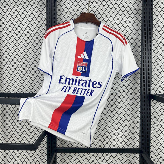 Camisola Olympique Lyonnais Principal 25/26