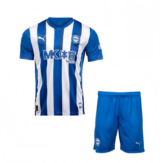 Equipamento Criança Deportivo Alavés Principal 2025/26