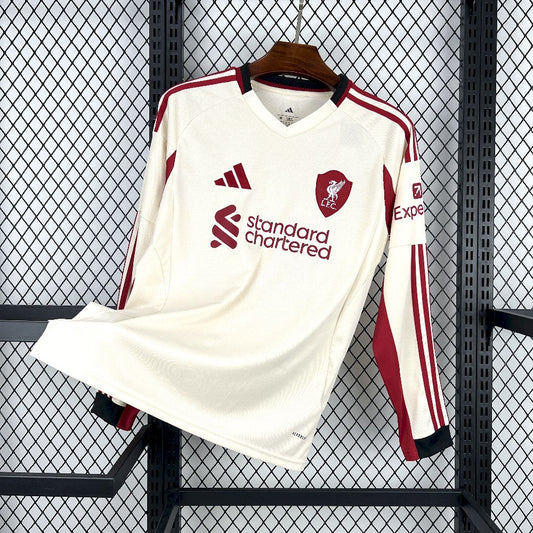 Camisola Liverpool Alternativa 25/26 Manga Comprida