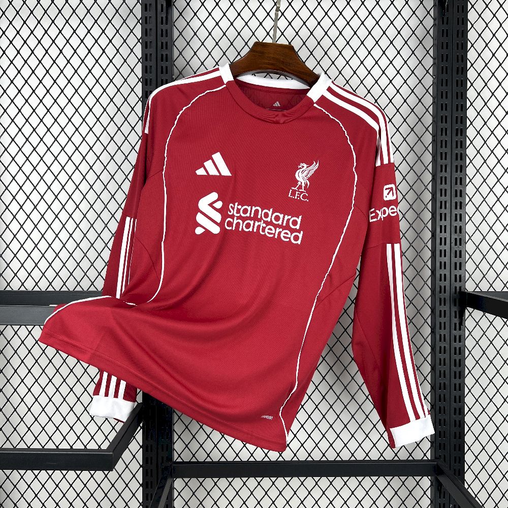 Camisola Liverpool Principal 25/26 Manga Comprida