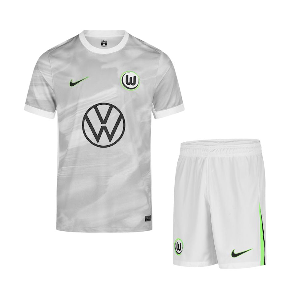 Equipamento Criança Wolfsburg Alternativo 25/26