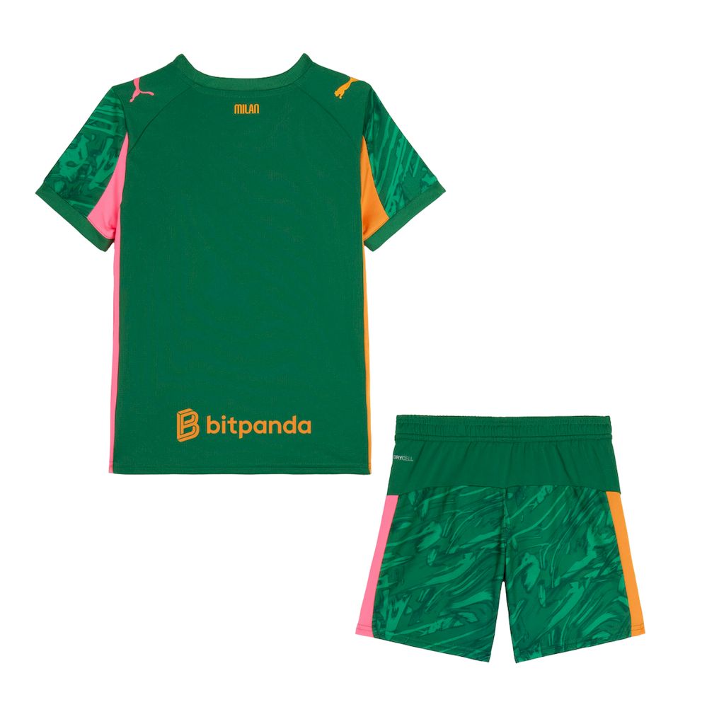 Equipamento Criança A.C. Milan Guarda Redes 25/26
