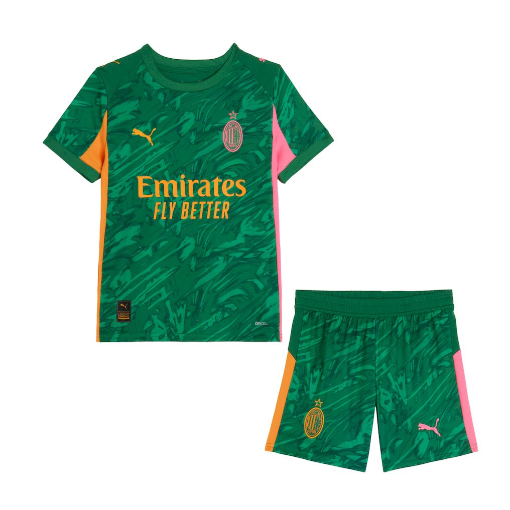 Equipamento Criança A.C. Milan Guarda Redes 25/26