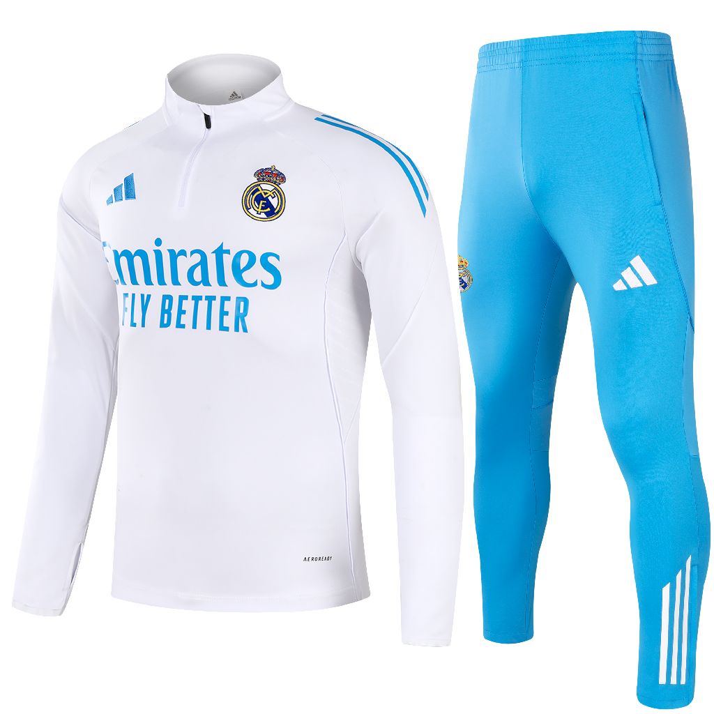 Fato de Treino Real Madrid 25/26 1/2 ZIP