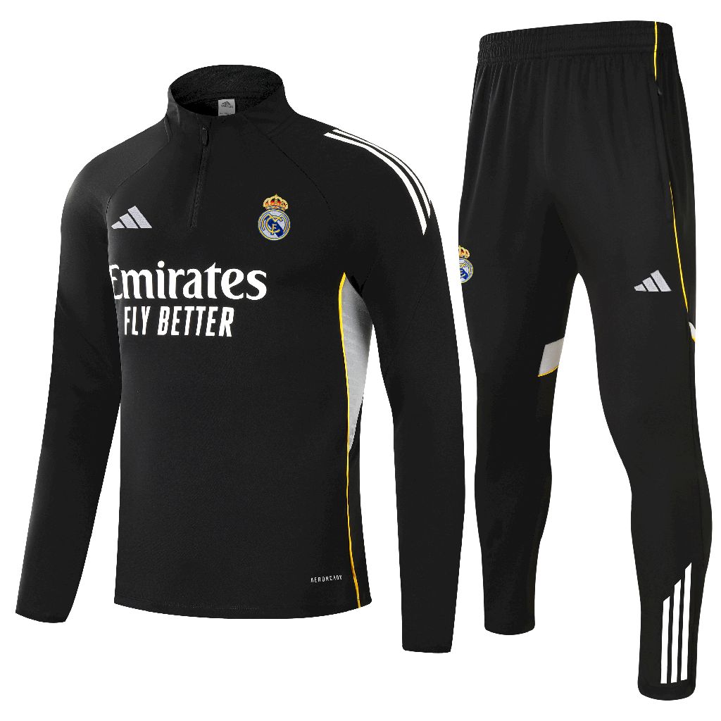 Fato de Treino Real Madrid 25/26 1/2 ZIP