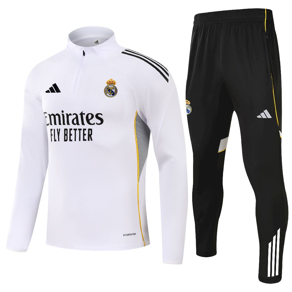 Fato de Treino Real Madrid 25/26 1/2 ZIP