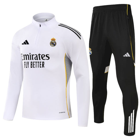 Fato de Treino Real Madrid 25/26 1/2 ZIP