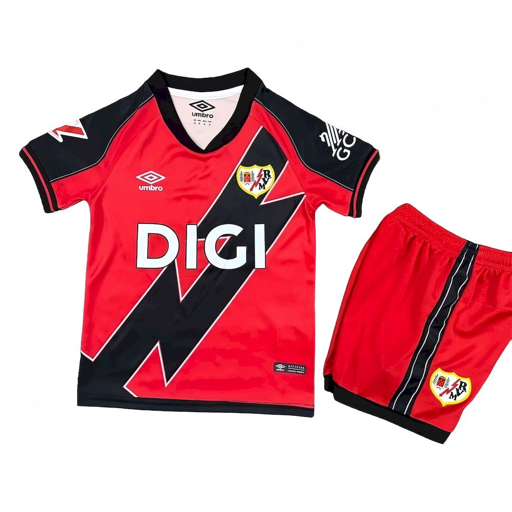 Equipamento Criança Rayo Vallecano F.C. Alternativo 25/26