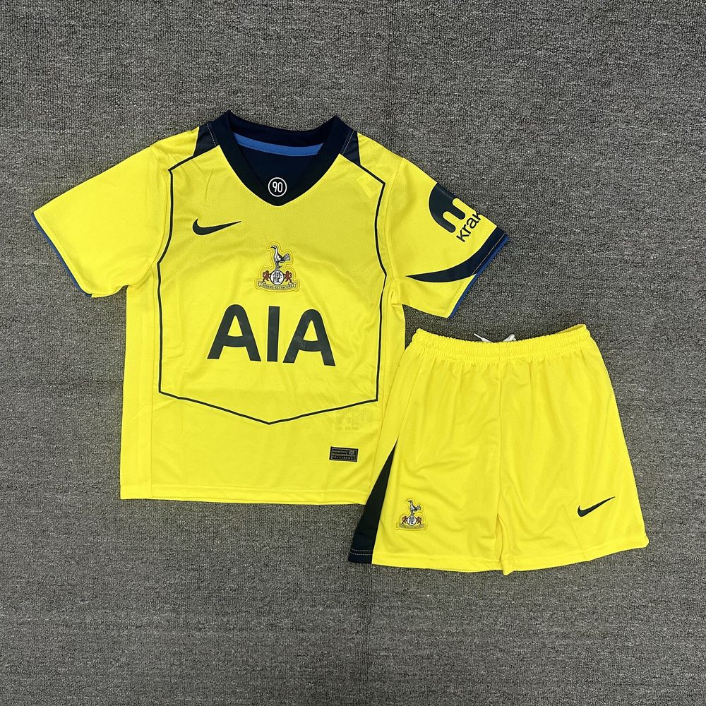Equipamento Criança Tottenham Terceiro 25/26