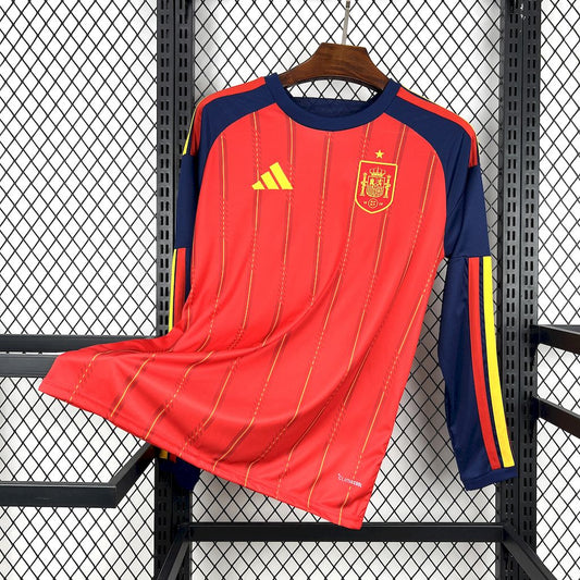Camisola Espanha Principal 2026 - Manga Comprida