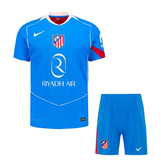 Equipamento Criança Atlético de Madrid Terceiro 25/26