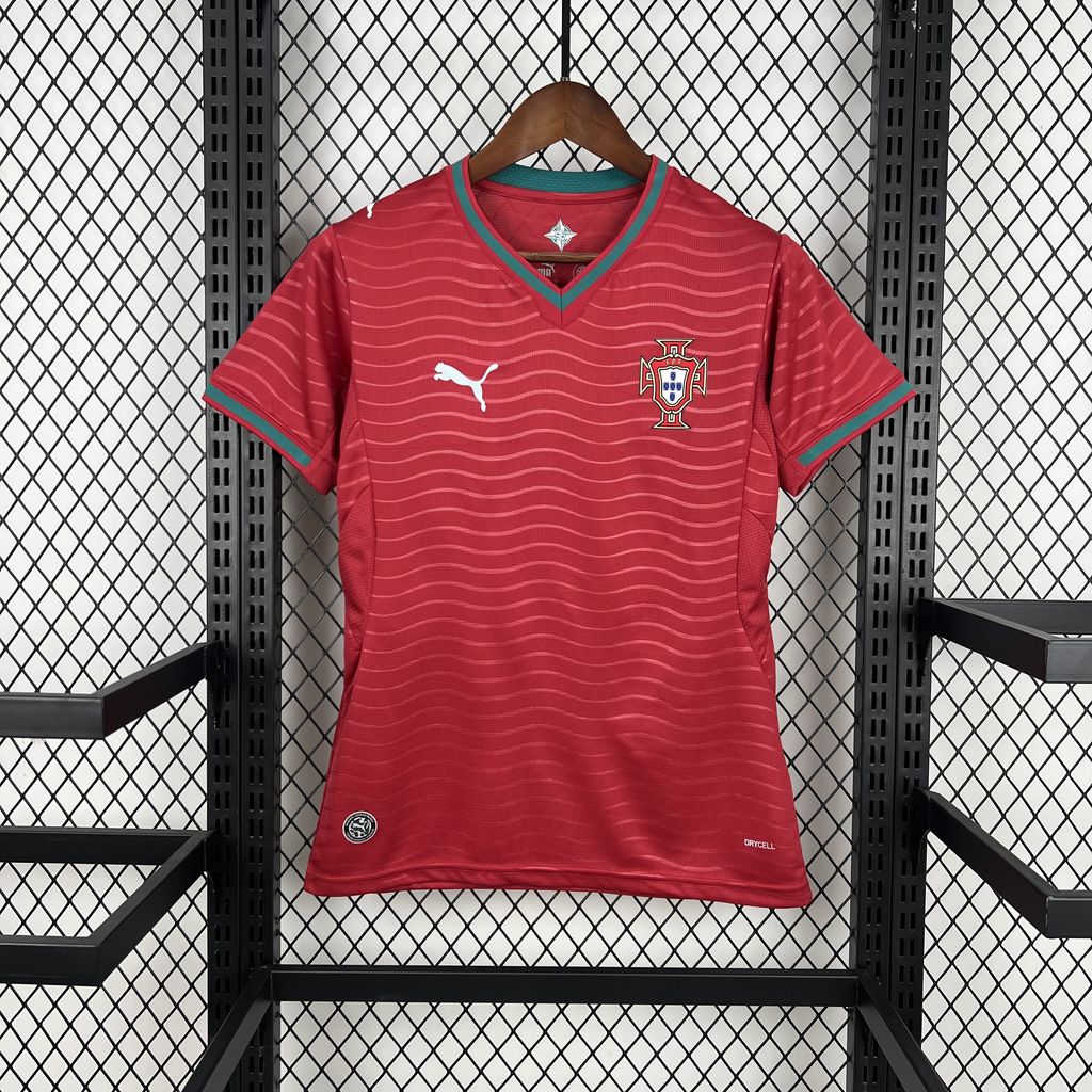 Camisola Principal Portugal 2026 - Versão Feminina