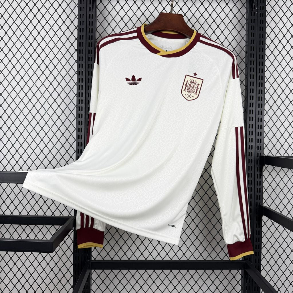 Camisola Espanha Alternativa 2026 - Manga Comprida
