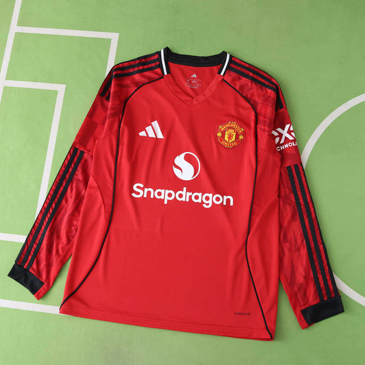 Camisola Manchester United Principal 25/26 Manga Comprida