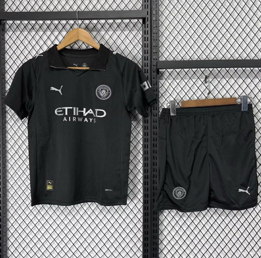 Equipamento Criança Manchester City Alternativo 25/26