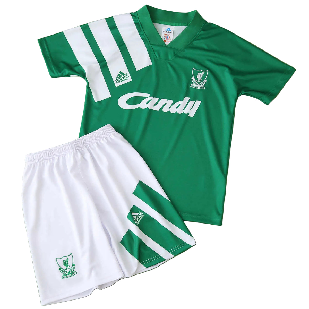 Equipamento Criança Retro Liverpool FC Alternativo 92/93