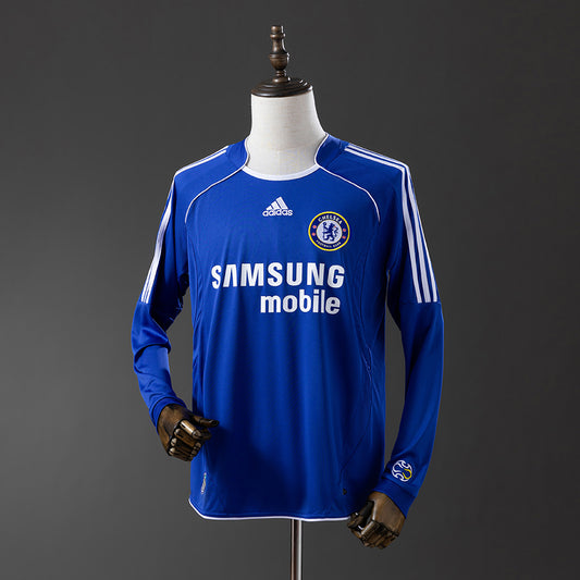 Camisola Retro Chelsea FC Principal 06/07 Manga Comprida