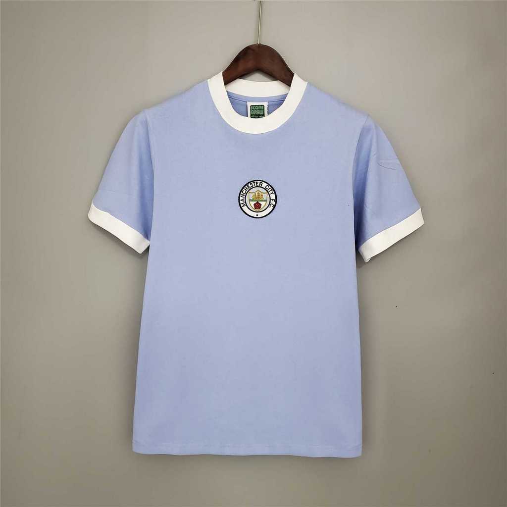 Camisola Retro Manchester City F.C. Principal 1972