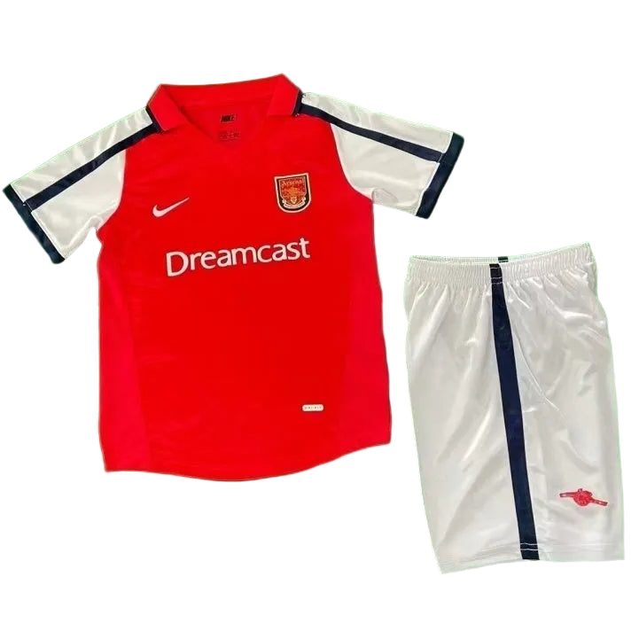 Equipamento Criança Retro Arsenal FC Principal 01/02