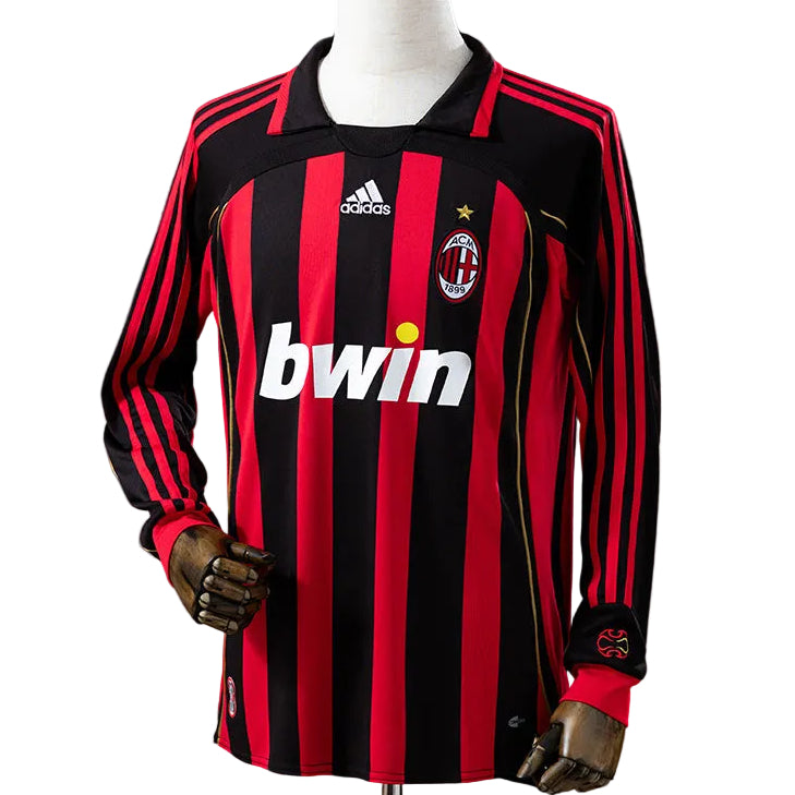 Camisola Retro AC Milan Principal 06/07 Manga Comprida