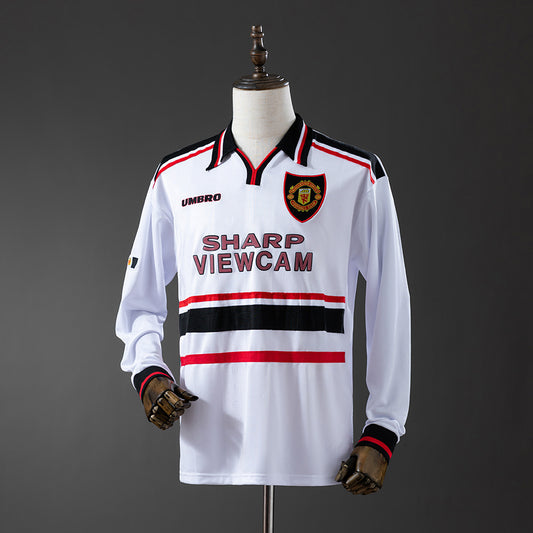 Camisola Retro Manchester United F.C. 97/98 Manga Comprida