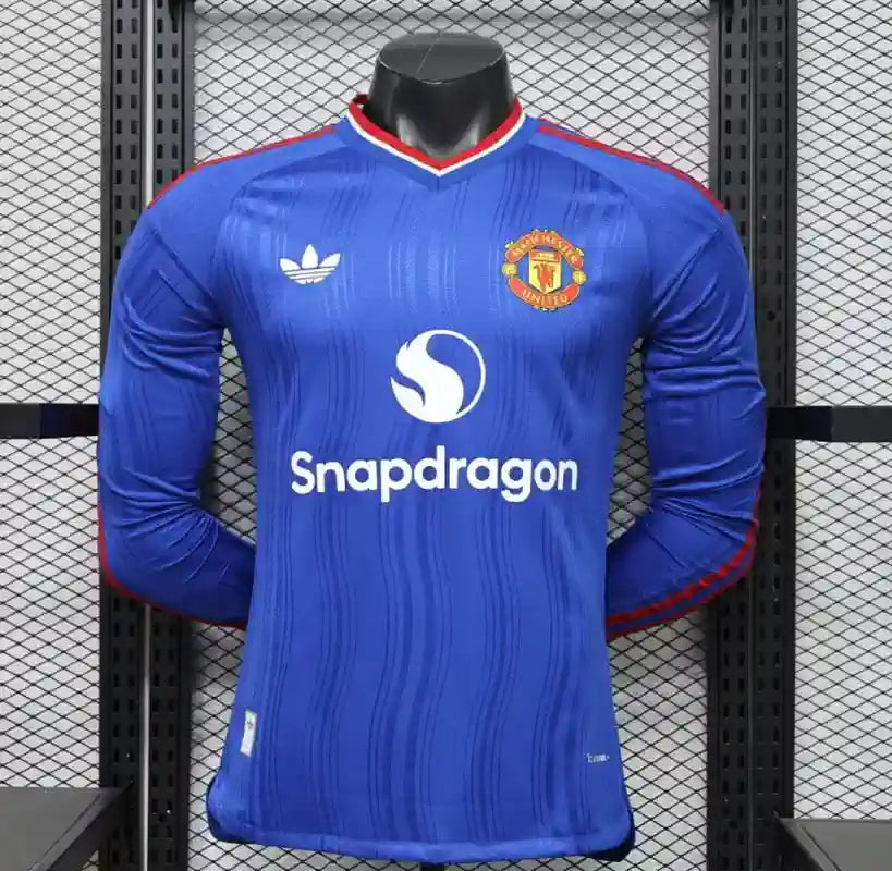 Camisola Manchester United F.C. Alternativa 26/27 Manga Comprida - Versão Jogador