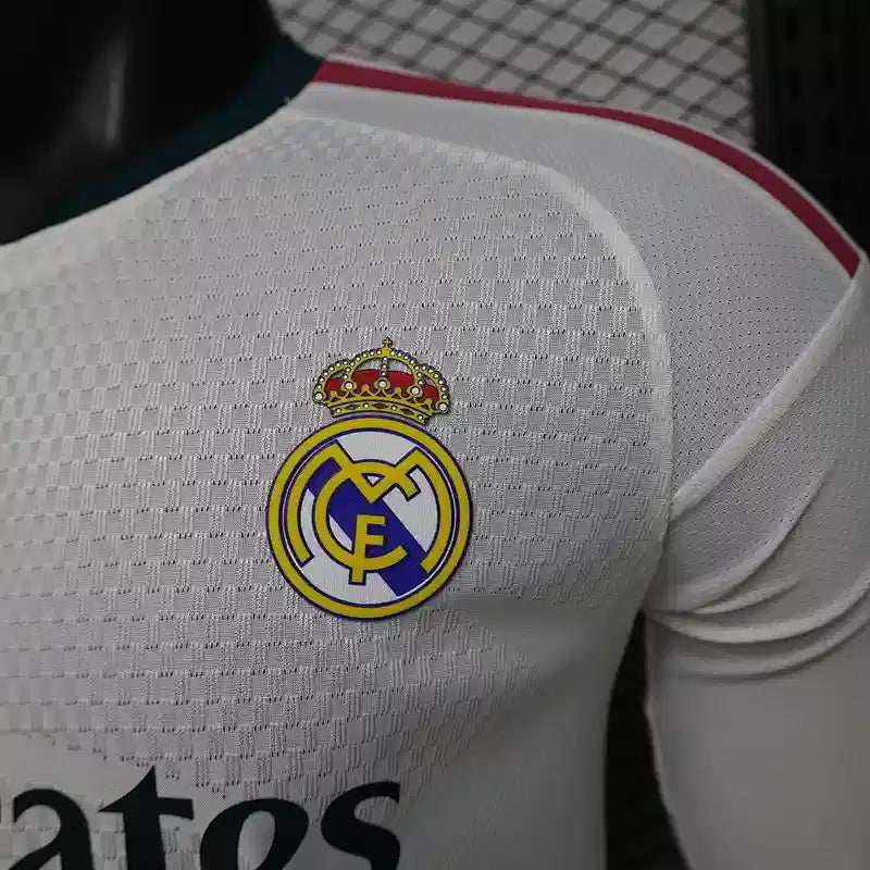 Real Madrid C.F. Principal 26/27 Manga Comprida - Versão Jogador